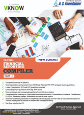 CA Final Financial Reporting Complier Book by CA Vinod Kumar Agarwal